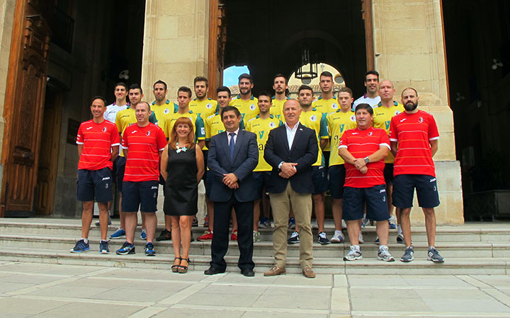 El Jaén Paraíso Interior FS hace su presentación en la Diputación