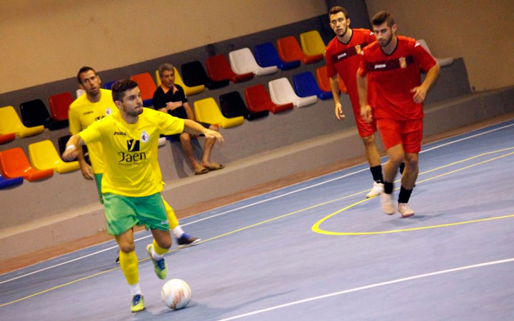 El Jaén FS golea en el amistoso de Rus por 1-11