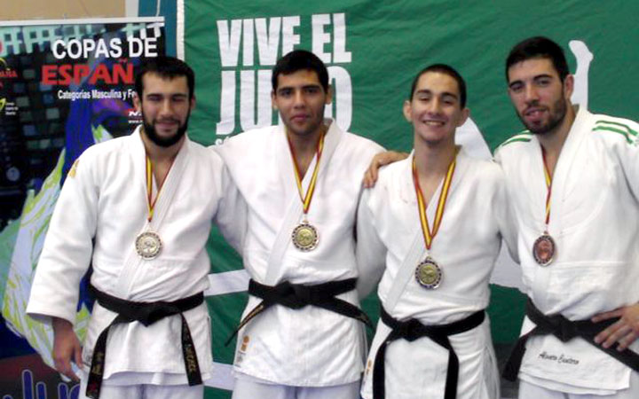 Dos oros, una plata y un bronce en la Copa de España de judo