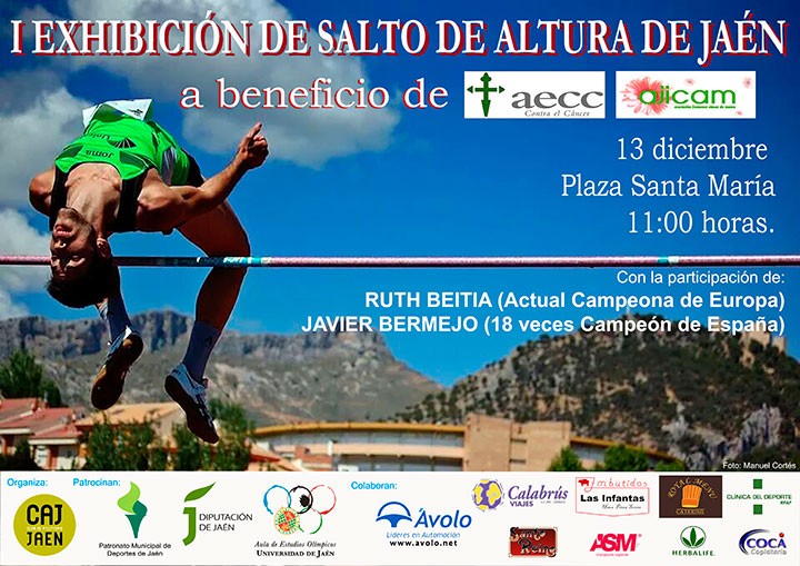 La Plaza de Santa María acogerá el sábado la I Exhibición de Salto de Altura de Jaén