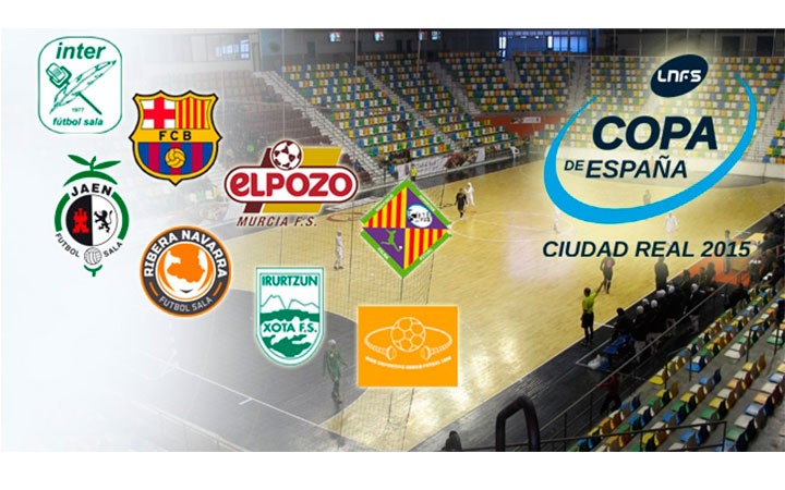 El Jaén FS ya conoce a todos los participantes en la Copa de España