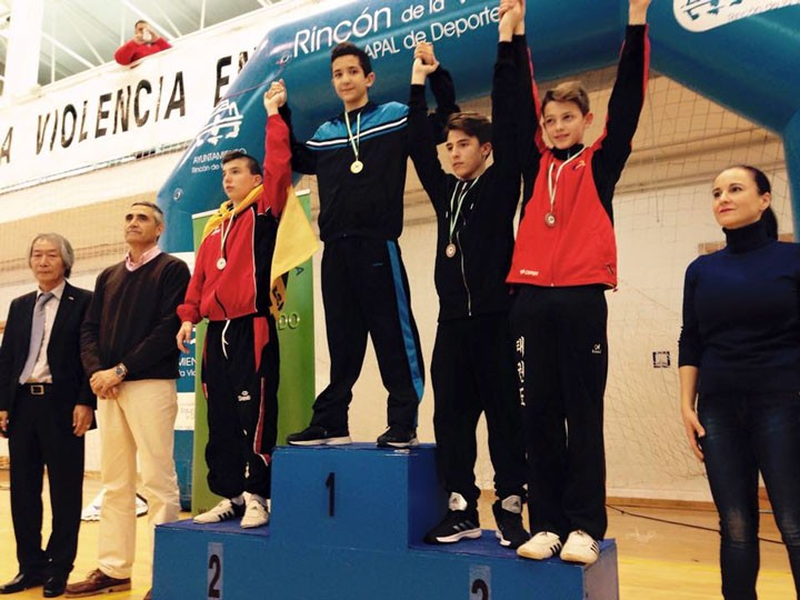 Eduardo Jódar, campeón de Andalucía Cadete de taekwondo