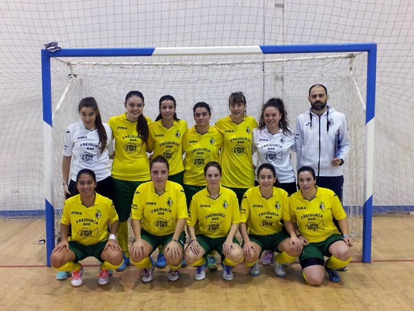 Goleada del Femenino Senior del Jaén FS