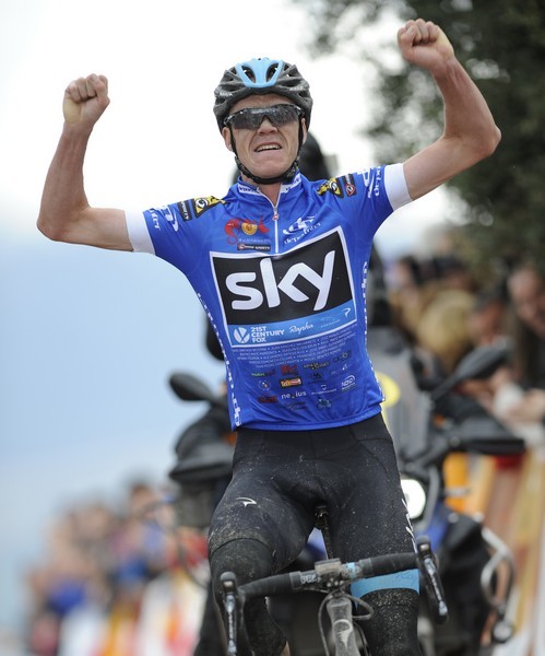 Chris Froome vence en el Alto de Allanadas y se adjudica la Vuelta Ciclista a Andalucía