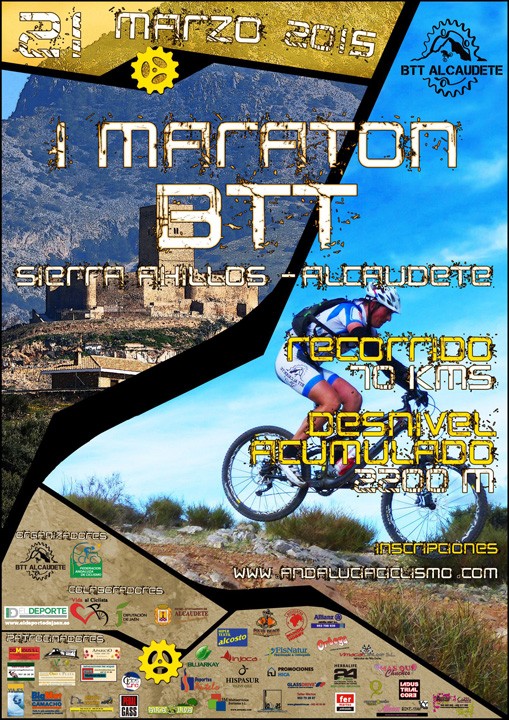 El CD Descenso BTT Alcaudete organiza el I Maratón Sierra Ahillos – Alcaudete