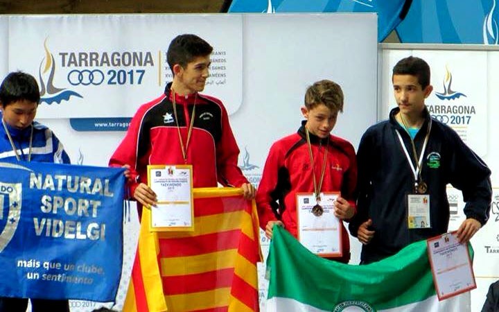 Eduardo Jódar, bronce en el Campeonato de España cadete de taekwondo