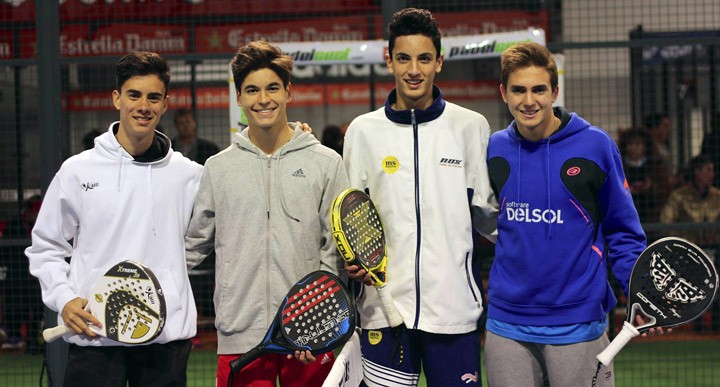 Los menores jiennenses destacan en el TyC Premium 1 de padel
