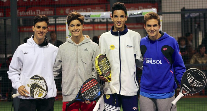 Los menores jiennenses destacan en el TyC Premium 1 de padel