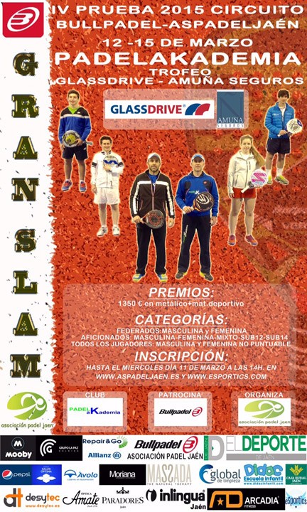 PadelaKademia será la sede del primer Gran Slam de la temporada