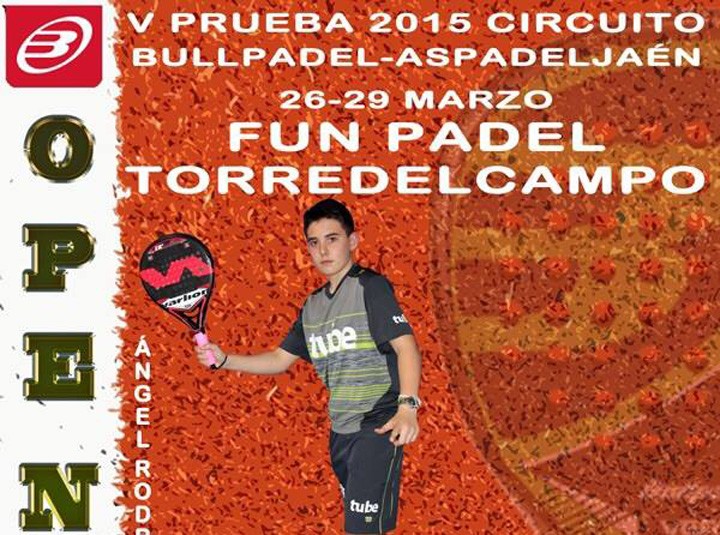 Del 26 al 29 de marzo, Open Oro Fun Padel ‘Ciudad de Torredelcampo’