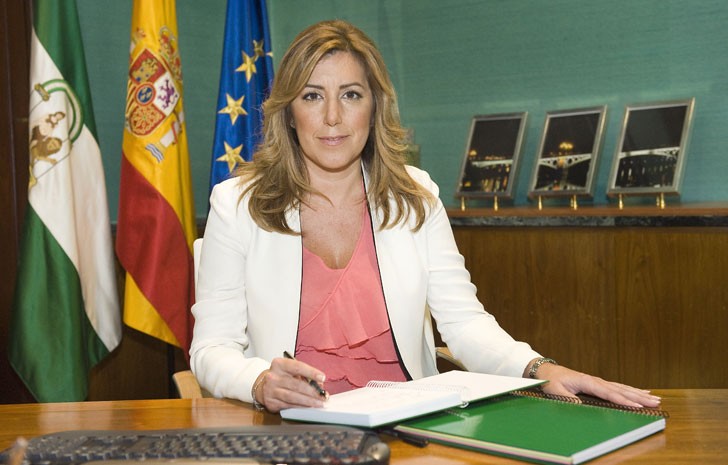La presidenta de la Junta de Andalucía felicita al Jaén FS