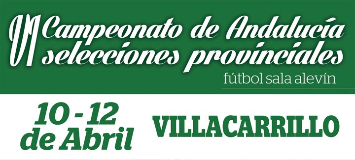 La selección alevín de Jaén defenderá título en el Andaluz de fútbol sala de Villacarrillo
