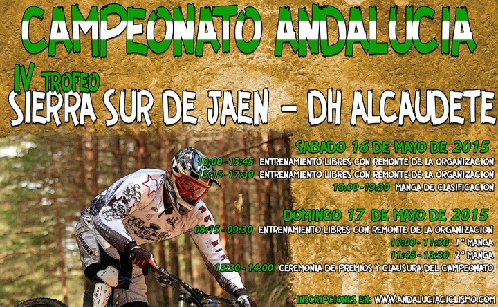 Alcaudete se prepara para acoger el IV Trofeo Sierra Sur BTT Descenso