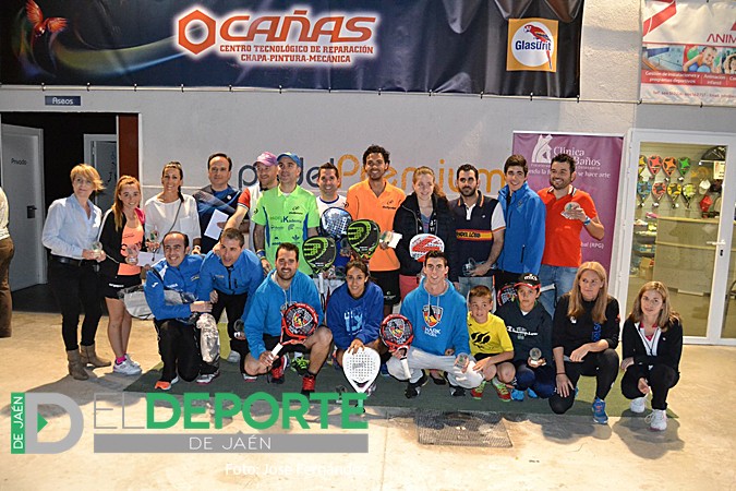 Entrega de premios a los campeones del Open Oro ‘Trofeo Clínica Luis Baños’