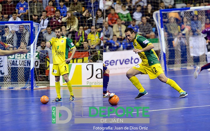 Borja Blanco y Fabián se marchan del Jaén Paraíso Interior FS