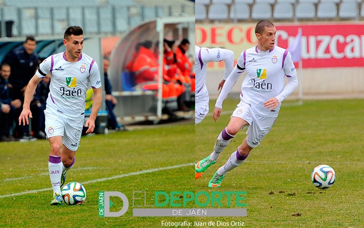 Brian y Borja Prieto, los primeros en salir en el Real Jaén