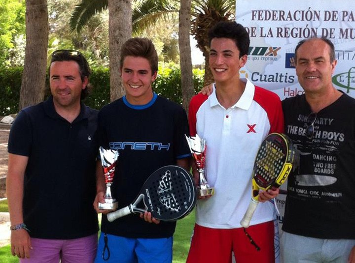 Los jugadores jiennenses suman nuevos éxitos en las pruebas de padel para menores en Madrid y Murcia