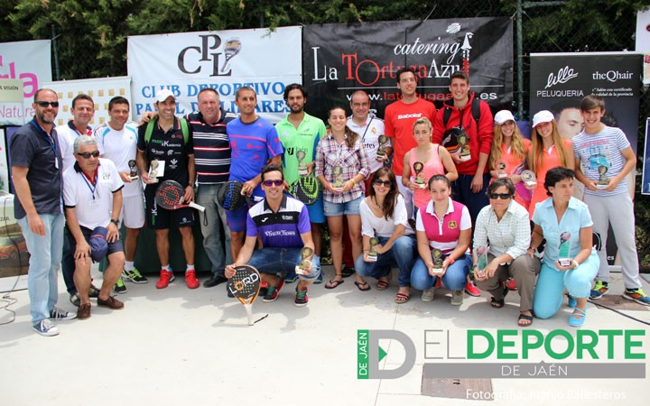 Entrega de premios del Open Oro Club Padel Linares ‘La Tortuga Azul-Renault Japemasa’