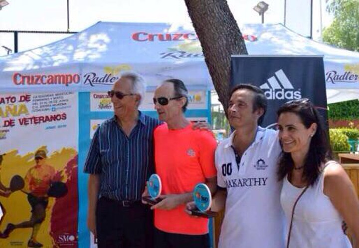 El jiennense Lorenzo Castro, campeón de España de Padel en la categoría Veteranos mayores de 50 años