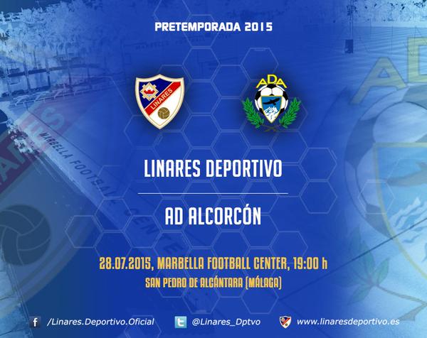 El Linares Deportivo se enfrentará al AD Alcorcón y al CD Ronda (planning semanal)