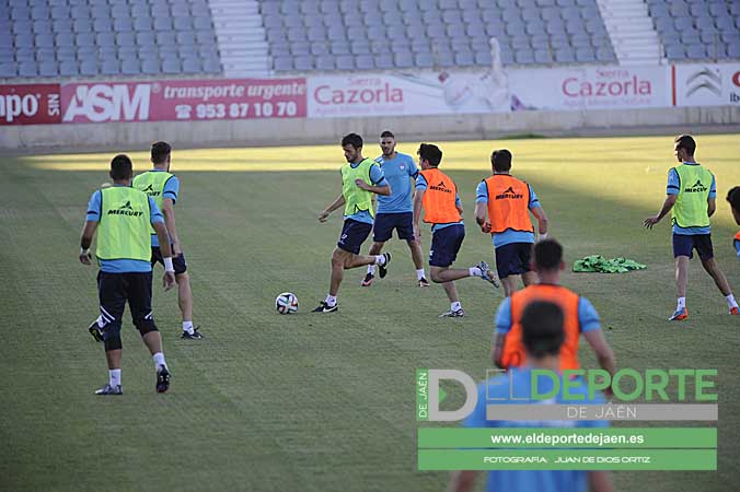 El Real Jaén prepara su primer amistoso (planning semanal)