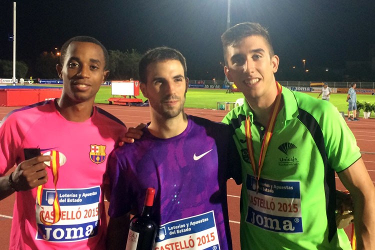 Pedro Marín, del Unicaja Atletismo, bronce en salto de longitud del Campeonato de España de Castellón