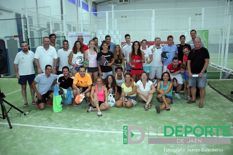 Entrega de premios del Gran Slam CD Padel Ciudad de Andújar
