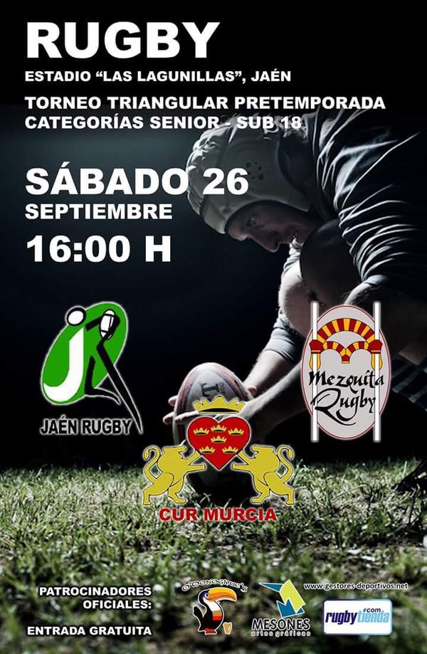 El Jaén Rugby Club disputará este sábado un triangular amistoso