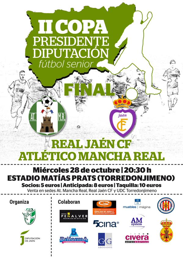 La FJF presenta el cartel de la final de la II Copa Presidente Diputación