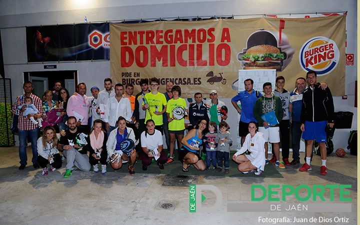 Entrega de premios del Trofeo Burger King Gran Slam Norándalu Padel