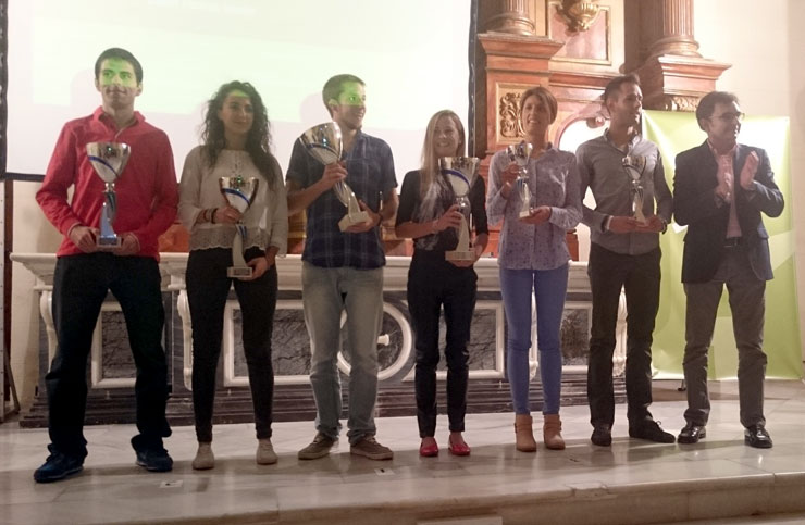 Los ganadores del VII Gran Premio de Carreras Populares Jaén recibieron sus premios