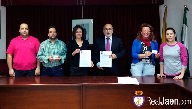 El Ayuntamiento de Lopera se suma al proyecto del Real Jaén