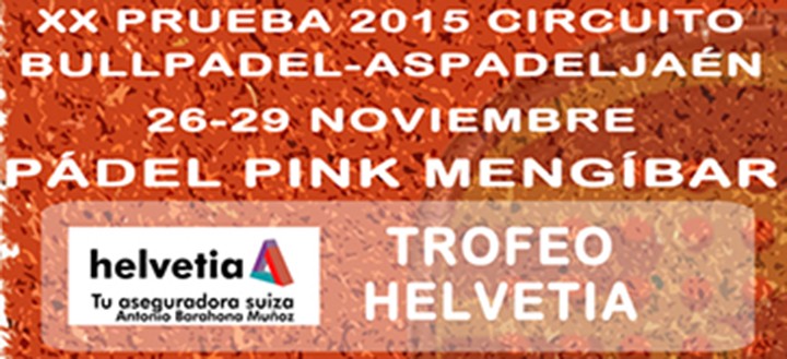 Padel Pink Mengíbar acoge la última prueba de la temporada del Circuito AspadelJaén