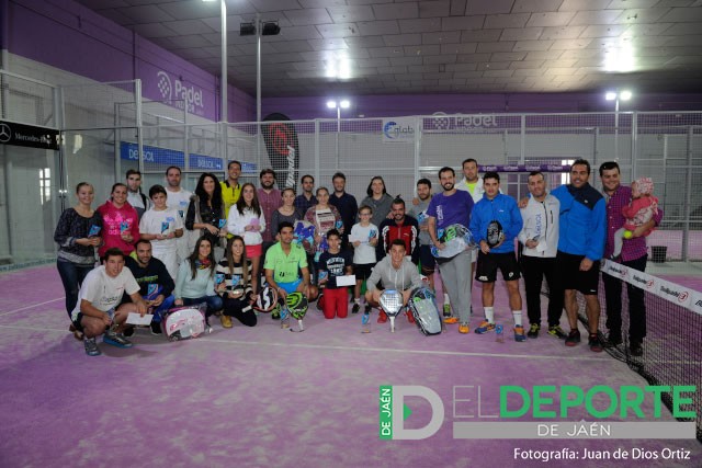 Entrega de premios del Trofeo Copi-Servic en Padel Indoor Jaén