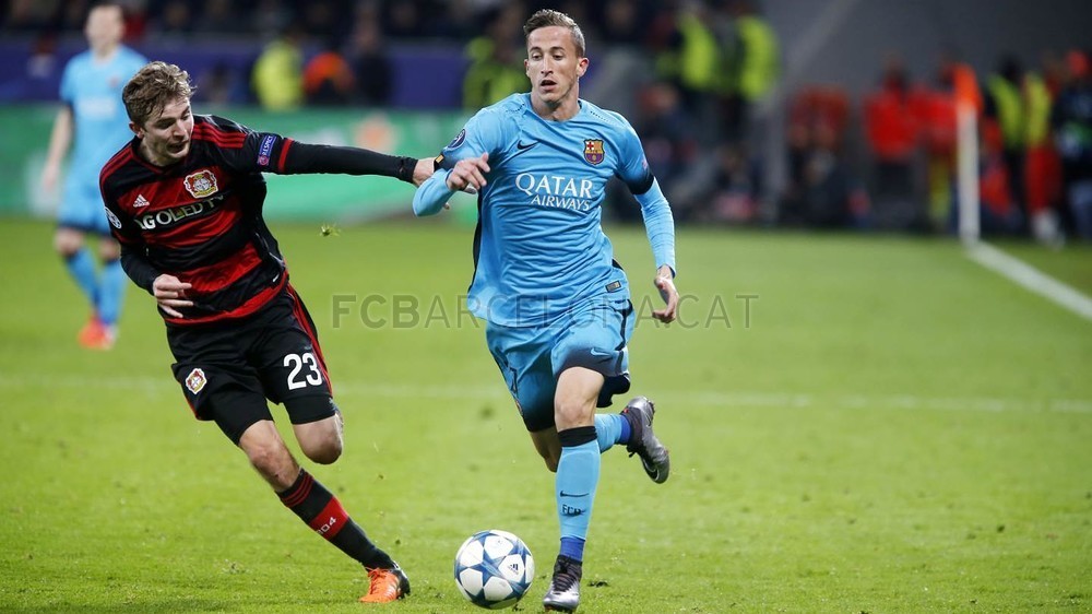 Juan Cámara debuta con el FC Barcelona en la Champions League