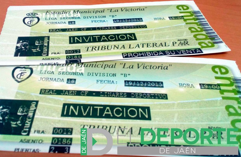 Sorteo de dos entradas para el Real Jaén – Linares Deportivo