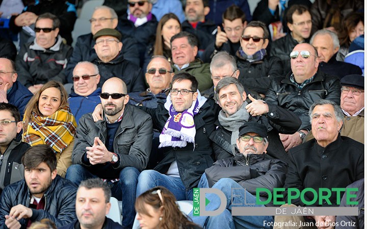 La afición en La Victoria (Real Jaén-Mérida AD)