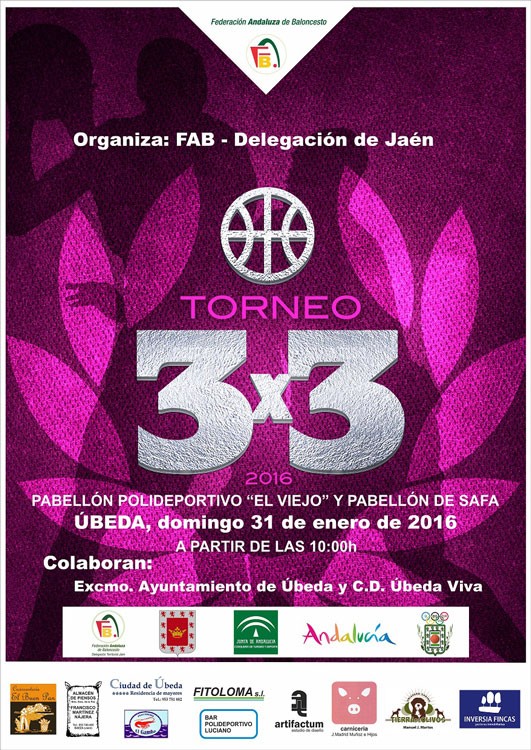 Úbeda acogerá este domingo el Torneo Provincial 3×3 Júnior