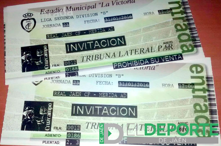 Sorteo de dos entradas para el Real Jaén – Mérida AD