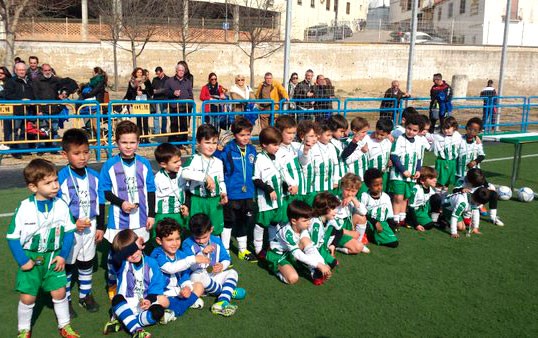 Los más pequeños disfrutaron del fútbol en la II Jornada de Concentraciones Bebé