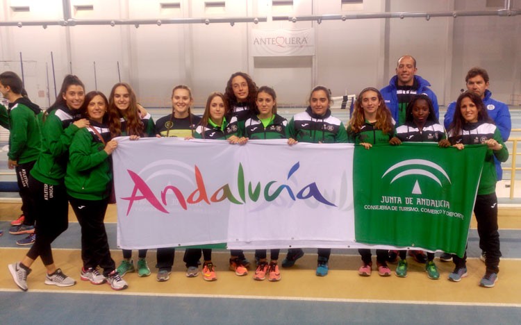 El Unicaja Atletismo consigue el subcampeonato en el Andaluz absoluto en pista cubierta