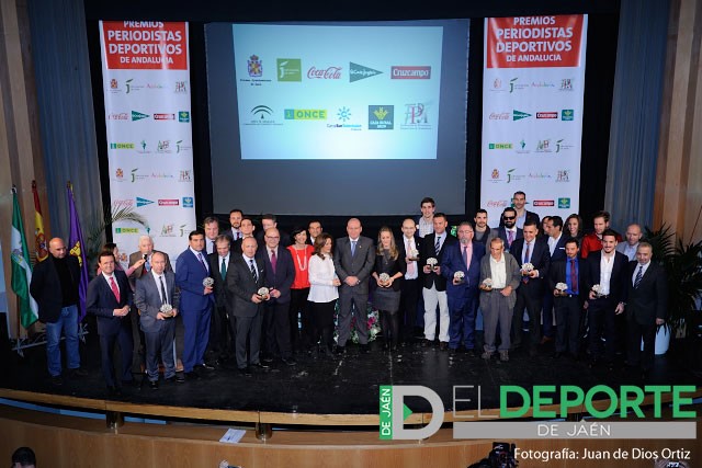 Los mejores deportistas andaluces de 2015 reciben sus galardones en Jaén por la FPDA