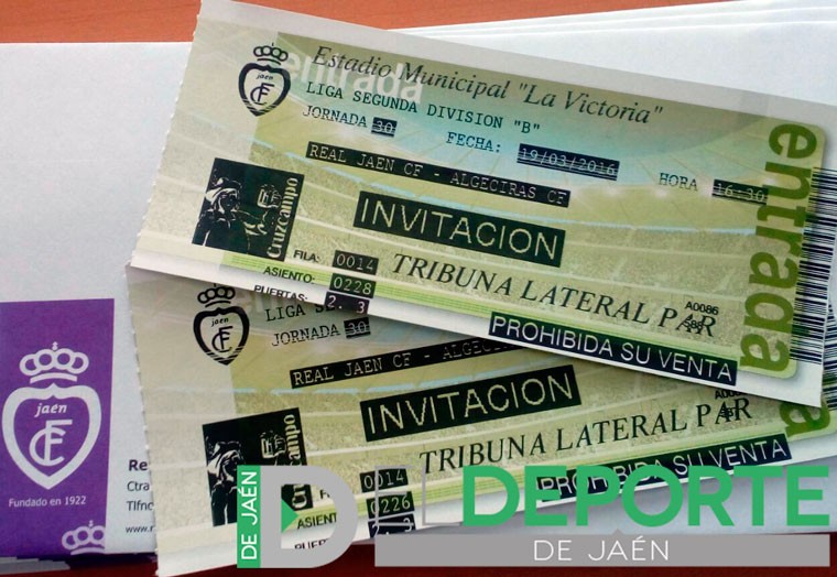 Sorteo de dos entradas para el Real Jaén – Algeciras CF