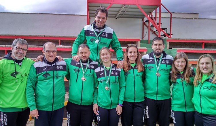 El Unicaja recolecta ocho medallas en diferentes citas durante la pasada jornada