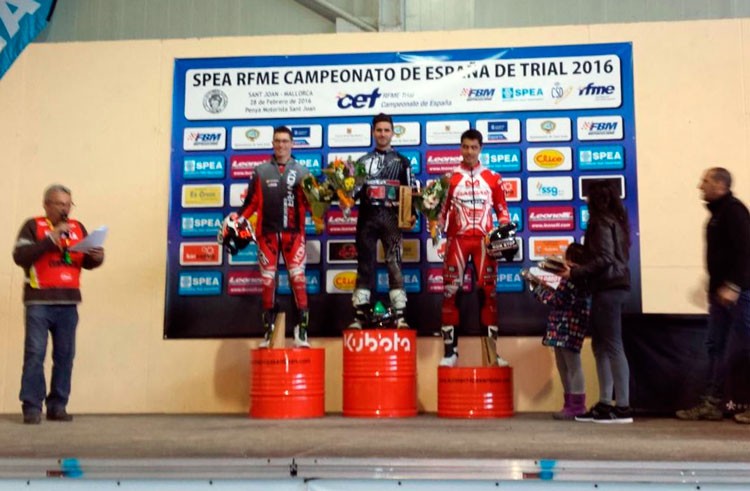 José María Moral logra el primer puesto en el Campeonato de España de trial