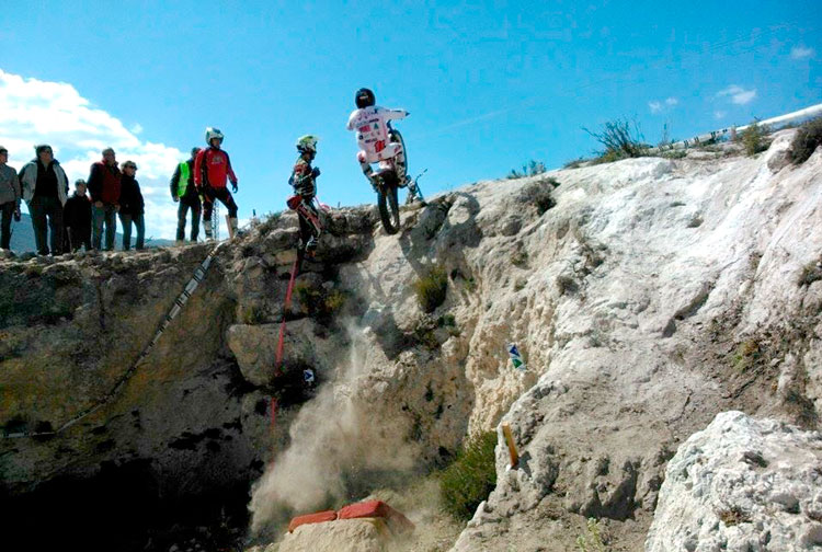 Moral finaliza séptimo en la tercera prueba del Campeonato de España de trial