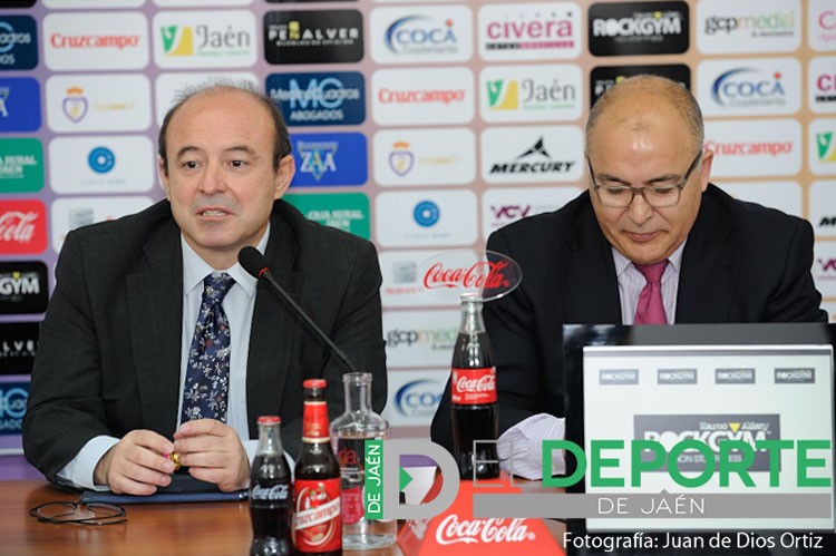 Sebastián Moya, presidente del Real Jaén tras el cese de Rafael Teruel