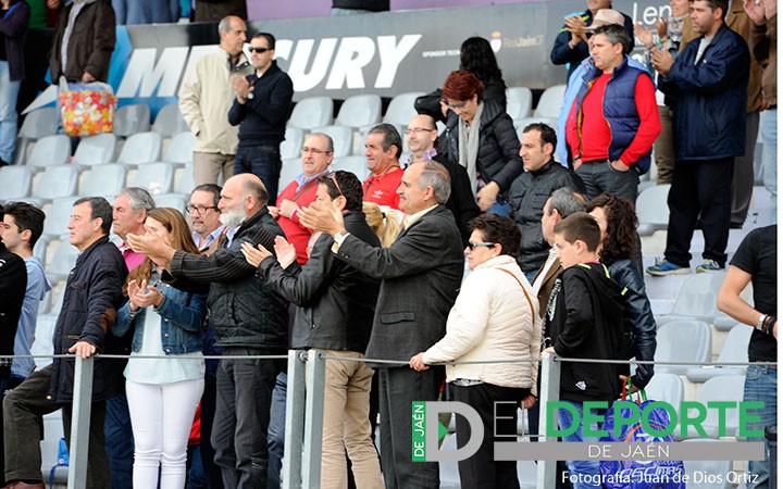 La afición en La Victoria (Real Jaén-Real Murcia)
