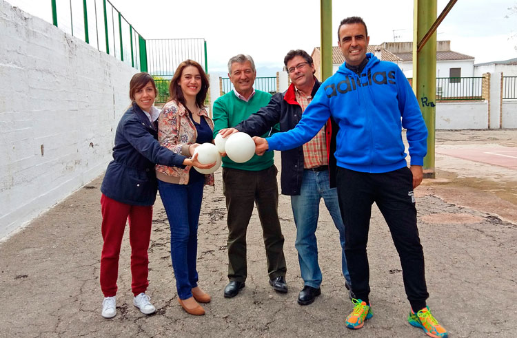 Jóvenes de Santo Tomé practicarán bolo serrano dentro del CEIP Nuestra Señora de los Remedios