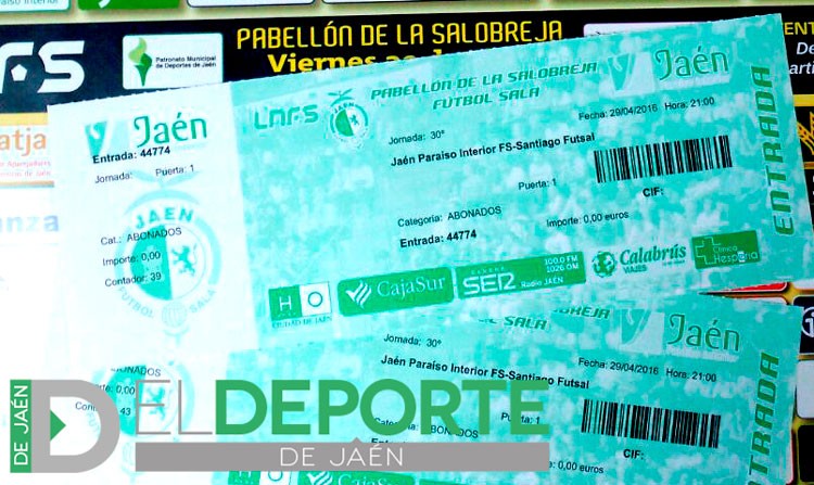 Sorteo de dos entradas para el Jaén Paraíso Interior – Santiago Futsal